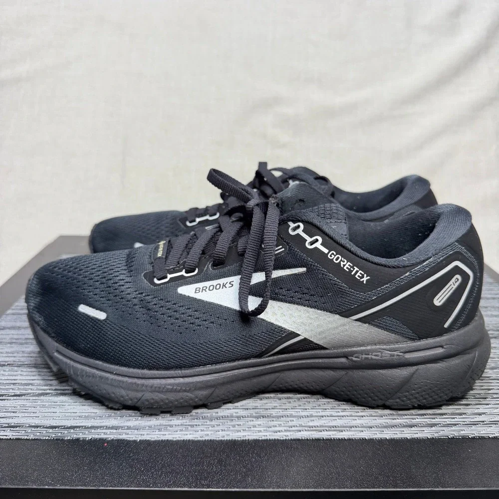 Brooks Ghost 14 GTX Shoes - Women's 10 - Black Running 1203551B066 Waterproof